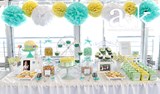 Adrian's Pastel Green & Yellow Carnival Naming Day