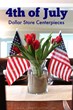 Dollar Store 4th of July Centerpieces