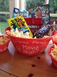 Family Movie Night in a DIY Popcorn Bowl