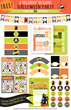 Bright Halloween Party Free Printables