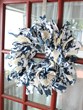 DIY Nautical Rag Tie Wreath