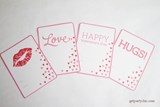 Hugs & Kisses Valentines