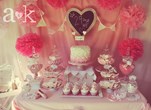 Nicole's Fairytale Pink Baby Shower